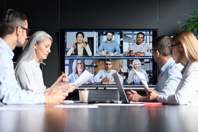 Video Conferencing from a Boardroom
