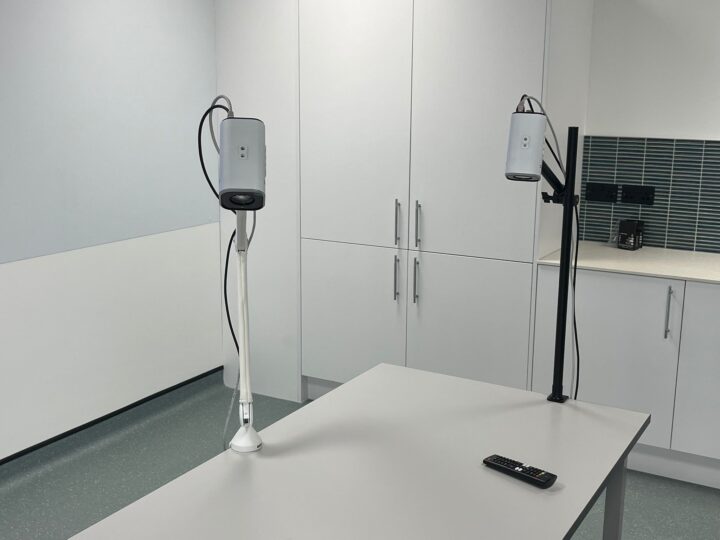 medical cameras in classroom