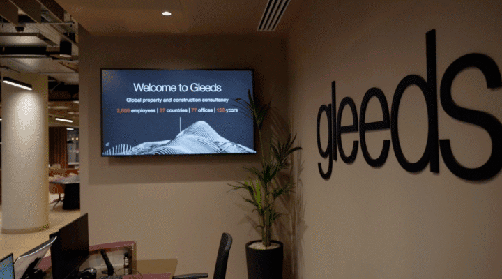 Gleeds Case Study: Future-Ready Workplace Technology Across UK Offices