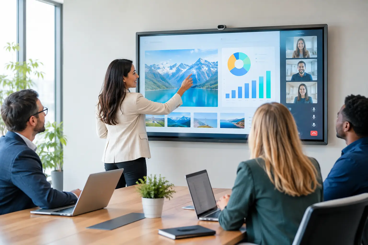 Interactive Displays That Improve Meeting Rooms